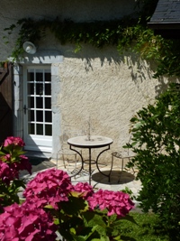 terrasse des chambres d'h�tes